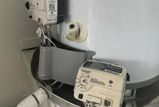 Gas valve replacement on water heater