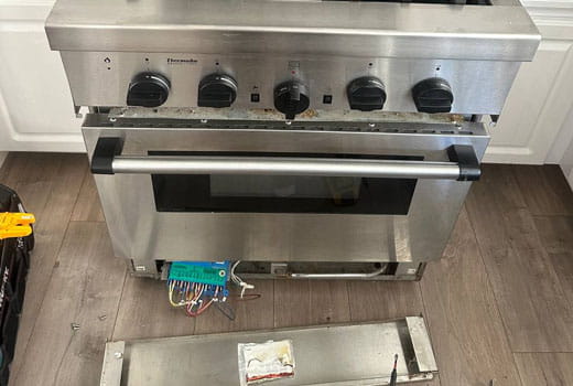 The control board replacement