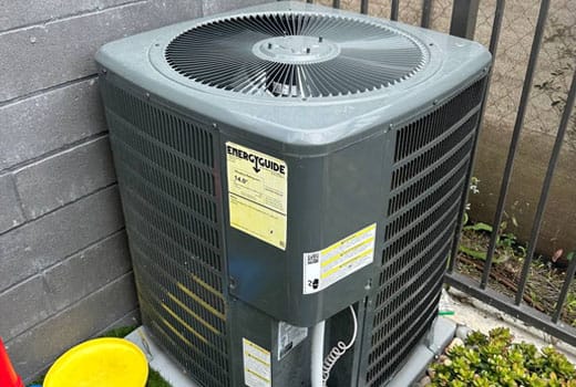 The capacitor replacement